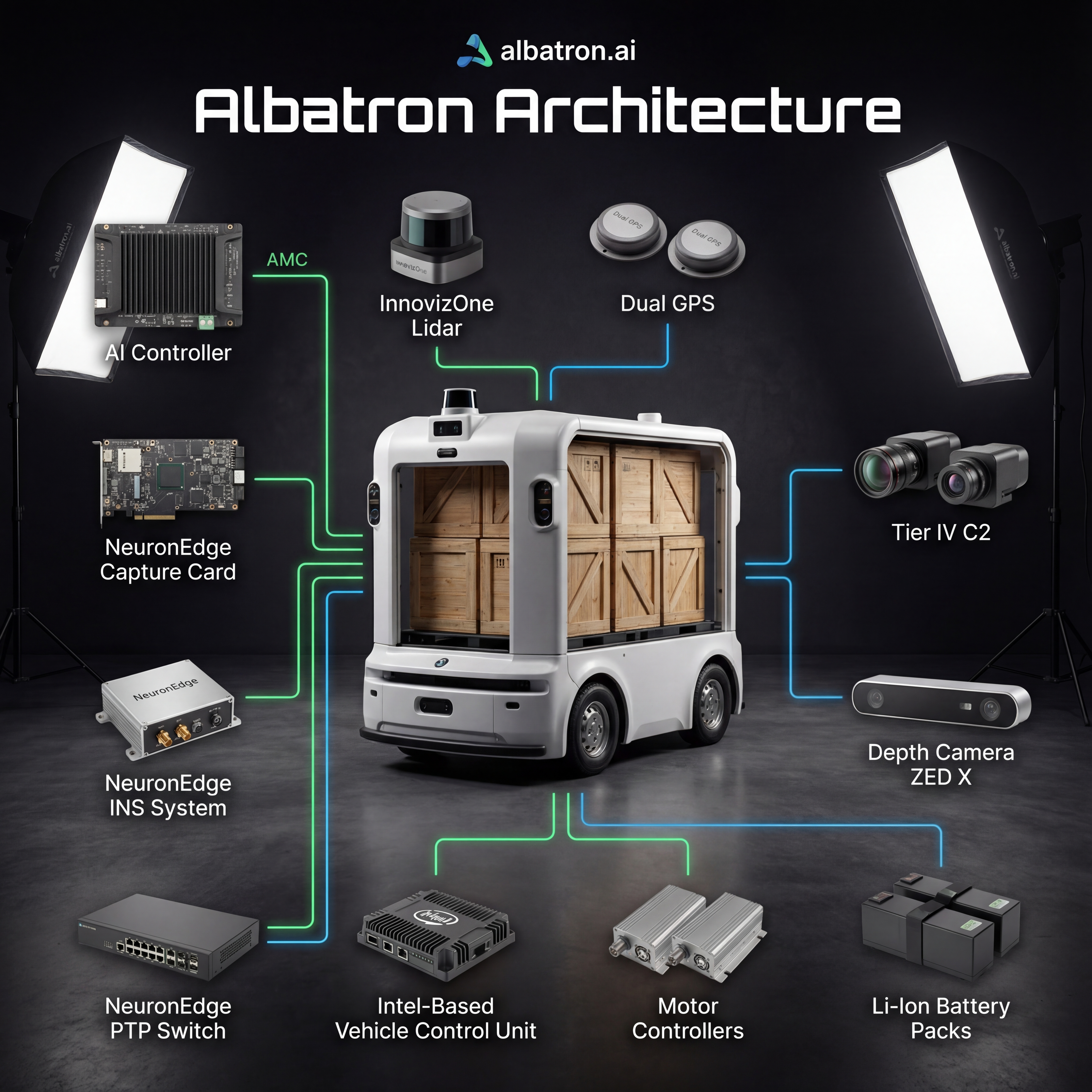 Albatron Architecture Diagram